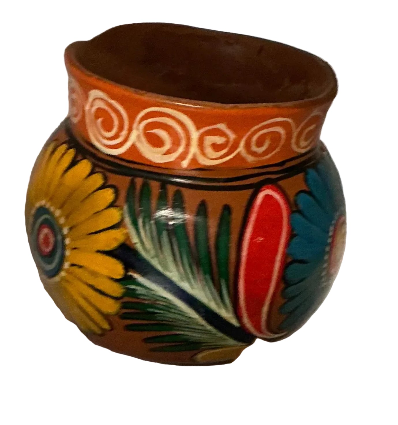 Vase poterie mexicain